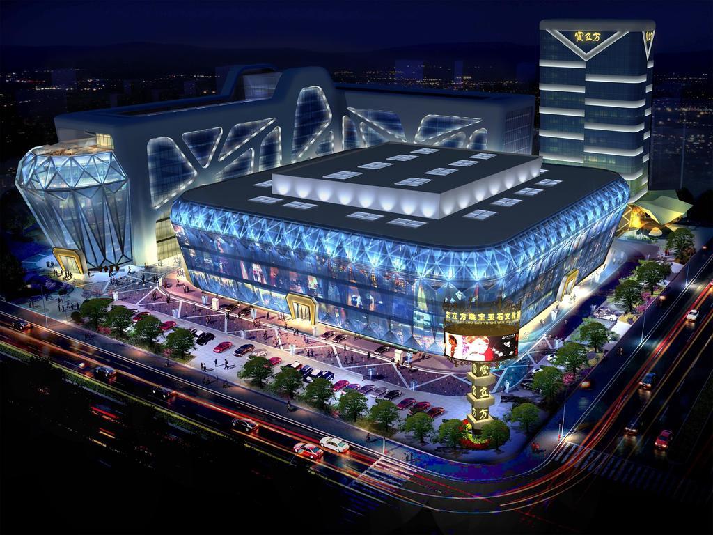 Shenzhen Baoan Plus Gems Cube Hotel Exteriér fotografie